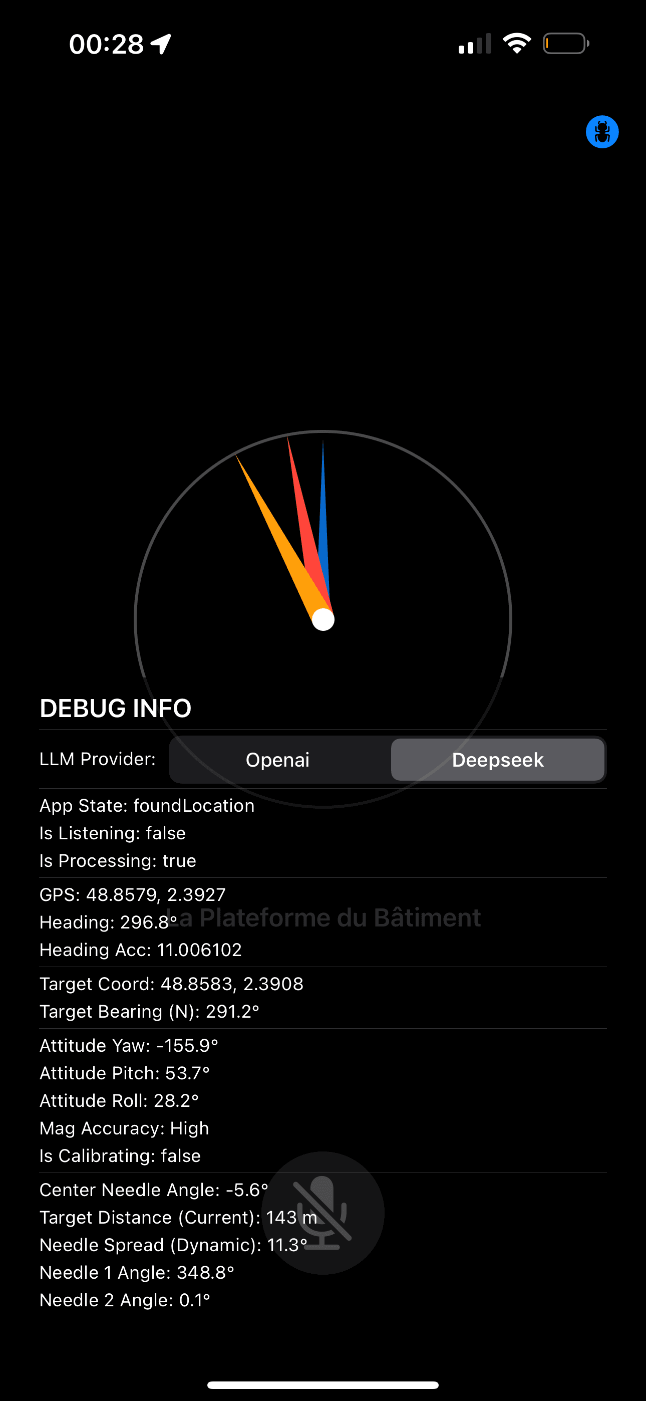 First version of the app